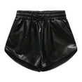 thumbnail image 2 of Summer Practice Pants for Children Boys and Girls Modern Dance Shorts Leather Faced Three Quarter Pants Recommended Height 110-150cm, 2 of 5