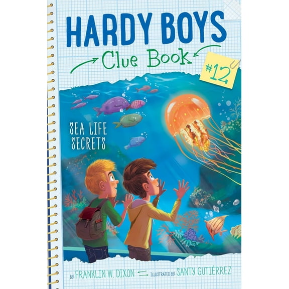 Hardy Boys Clue Book Sea Life Secrets, Book 12, (Hardcover)