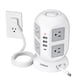 thumbnail image 1 of Protector de sobretensión Power Strip TESSAN Tower de 3 m con 8 AC, 4 USB, 1 of 7