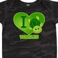 thumbnail image 4 of Inktastic I Love Turtles Boys or Girls Baby Bodysuit, 4 of 5