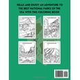 thumbnail image 2 of National Parks Coloring Book: A Coloring Book Featuring the Most Beautiful National Parks of America, 2 of 2