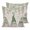green, variant on 26x26 Pillow Covers Set of 2, Blue Gnomes Coastal Square Throw Pillow Covers for Couch/Sofa/Living Room, Summer Beach Eucalyptus Leaves Rustic Decorative Soft Pillowcases for Couch Throw Pillows