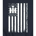 thumbnail image 3 of Case IH - Vertical American Flag - Men's Crew Fleece Sweatshirt, 3 of 5