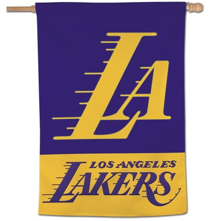 WinCraft Los Angeles Lakers 28 x 40 Applique Vertical Banner