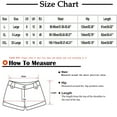 thumbnail image 3 of Zuesphe My Items Short Pants for Women Dressy 3x Shorts for Women High Waisted Stretch Denim Jumpsuits for Women Shorts Tummy Control Beach Shorts for Women Plus, 3 of 3