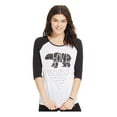 thumbnail image 2 of Pretty Rebellious Clothing Womens LOVE Republic Graphic T-Shirt, Black, Juniors, Large, 2 of 2