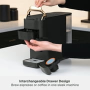 Thyme & Table Universal Single-Serve Coffee and Espresso Maker, Slate Grey