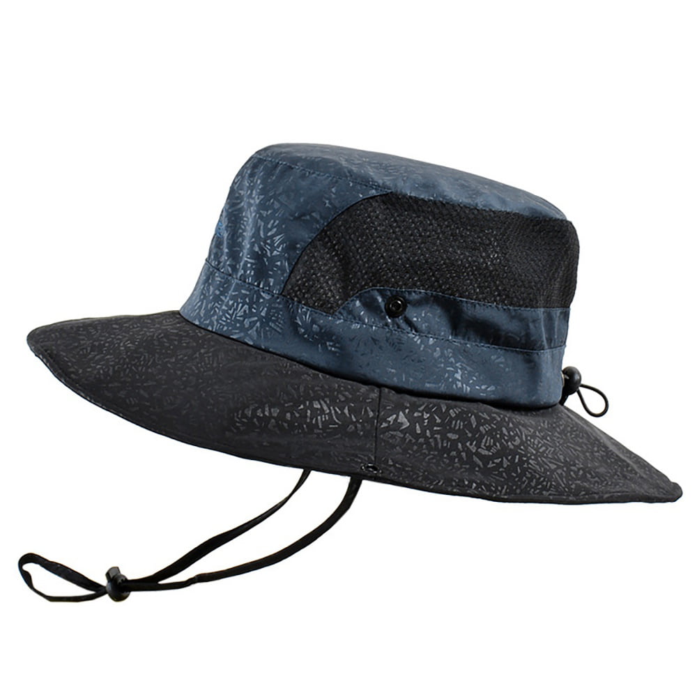 Geschatte pols Ondeugd Fishing Hat Bucket Safari Sun Hat Wide Brim Boonie hat for Men and Women -  Walmart.com