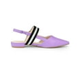 thumbnail image 3 of BLISSFUL STEP Women's Pointed Toe Slingback Mules, 3 of 7