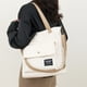 thumbnail image 5 of Bolsa bandolera de lona Bolsa bandolera de gran capacidad Bolsa tote retro (Blanco) Hugtrwg Para Estrenar, 5 of 8