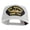 White, variant on USS Nevada Submarine SSBN-733 Patched Solid Cotton Twill Mesh Prostyle Cap - Black OSFM