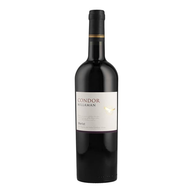 Caja de 12 Vino Tinto Millaman Condor Merlot 750 ml