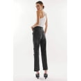 thumbnail image 2 of Kancan - Lynne Ultra High-Rise Straight Jeans in Rigid Dark Grey (30" Inseam) - kc6387dgop, 2 of 8