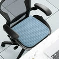 thumbnail image 4 of Tie-Strap Cotton Cushion Universal Chair Pad 19x17x0.4in All-Season Non-Slip Office Dining Camping, 4 of 7