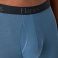 thumbnail image 5 of Hanes Mens Underwear Long Leg Boxer Briefs, 3-Pack, Total Support Pouch, Wicking, 5 of 8