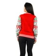 thumbnail image 6 of Socal Look Women's Ugly Christmas Sweater, Long Sleeve Crew Neck Acrylic Holiday Pullover, L, 6 of 8