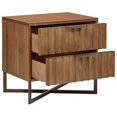 thumbnail image 2 of Table de Chevet Moderne - Marron, 2 of 6