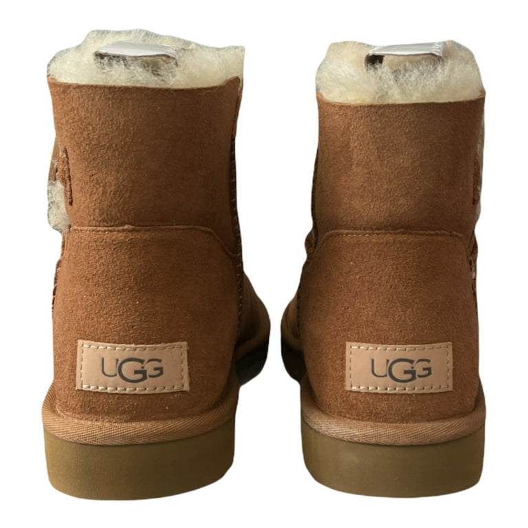 UGG Women's Sheepskin High-Top Mini Bailey Button II Boots UGG Women's Sheepskin High-Top Mini Bailey Button II Boots