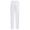 thumbnail image 4 of Manyakai Mens Ballroom Latin Dance Trousers Adjustable Buckle Belted For Salsa Cha-cha Performance White XL, 4 of 6