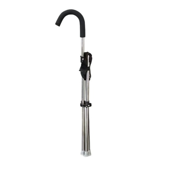 Ergonomic Handle Hiking Stick To Chair 3 Leg Stability Light weight Folding Seat Walking Stick for Elderly Disabled