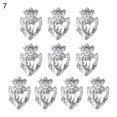 thumbnail image 1 of UDIYO 10Pcs/Set Nail Alloy Ornament Various Shape Non-Fading AB Coating Vintage Series Art Parts Charms Metal Accessories for Female, 1 of 7