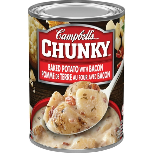 Pommes de terre au four avec bacon Campbell's Chunky 540 ml