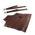 thumbnail image 1 of Delantal de cocina, delantal de PU, delantal de cocina con bolsillo, moderno, impermeable, delantal de trabajo para el hogar, cocina, parrilla, Café, 1 of 9