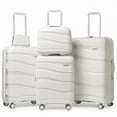 thumbnail image 1 of Joyway- 5-Piece Luggage Set PP Hardshell Spinner Suitcase with TSA Lock - (Expandable Carry-On 20 Inch) (24 Inch 28 Inch) for School, Travel, Weekend, 1 of 7