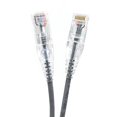 thumbnail image 1 of Micro Connectors E08-007-SLIM5 7 ft. Ultra Slim 28AWG Cat6 UTP RJ45 Patch Cables, Gray - Pack of 5, 1 of 1