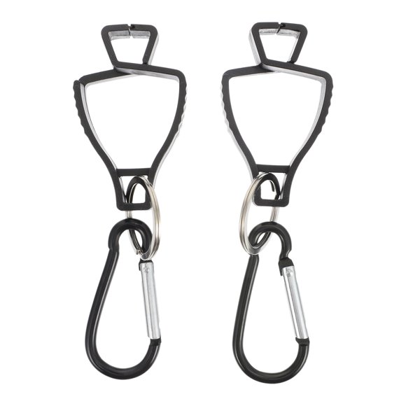 EeaseMX 2 pinzas para guantes de exterior, versátiles, para toallas, gafas de sol y trabajo.