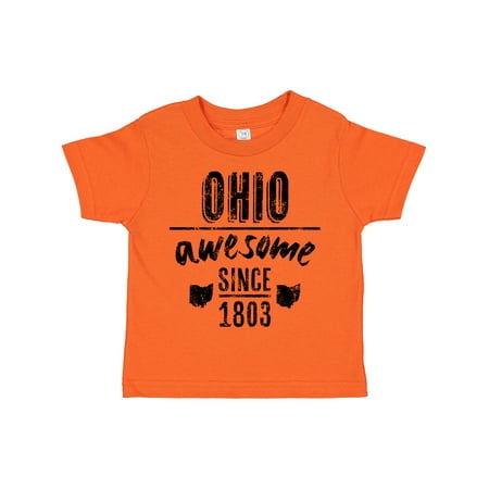 

Inktastic Ohio Awesome Since 1803 Gift Toddler Boy or Toddler Girl T-Shirt