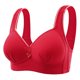 thumbnail image 3 of Mujeres Sexy Tallas grandes Anillo de acero de color sólido Hebilla no magnética Ropa interior Brasp Fridja  nalpqowj37600, 3 of 4