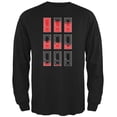 thumbnail image 1 of Paint Red Doors Black Adult Long Sleeve T-Shirt, 1 of 1