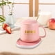 thumbnail image 3 of Taza de cerámica calentada con control de temperatura inteligente | Juego de regalo de taza termostática | Empaque de caja elegante | Incluye taza, cuchara, alfombrilla térmica | Ideal para café, 3 of 4
