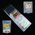 thumbnail image 4 of 5Pcs Car Toy Transparent Display Case Hotwheels Protective Shell Boulevard Team Transport Model Card Board Collect Boys Gift Ordinary truck, 4 of 6