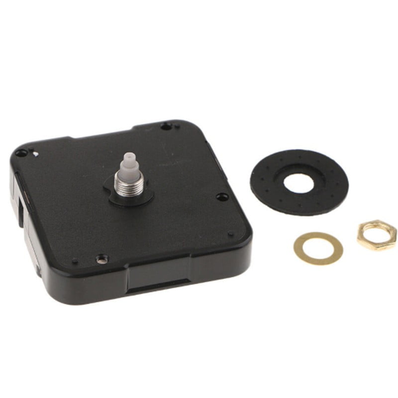 DIY Quartz Clock Movement Mechanism Sweep Silent Wall Clock Repair Kits Replace,12.4MM Shaft (4