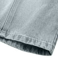 thumbnail image 4 of Ftwytp Denim Shorts Y2K Cargo Jeans for Men Casual Drawstring Baggy Streetwear Jorts Jeans Shorts Cargo Trousers Wide Leg Denim Shorts Oversized Jeans with Pockets, 4 of 8