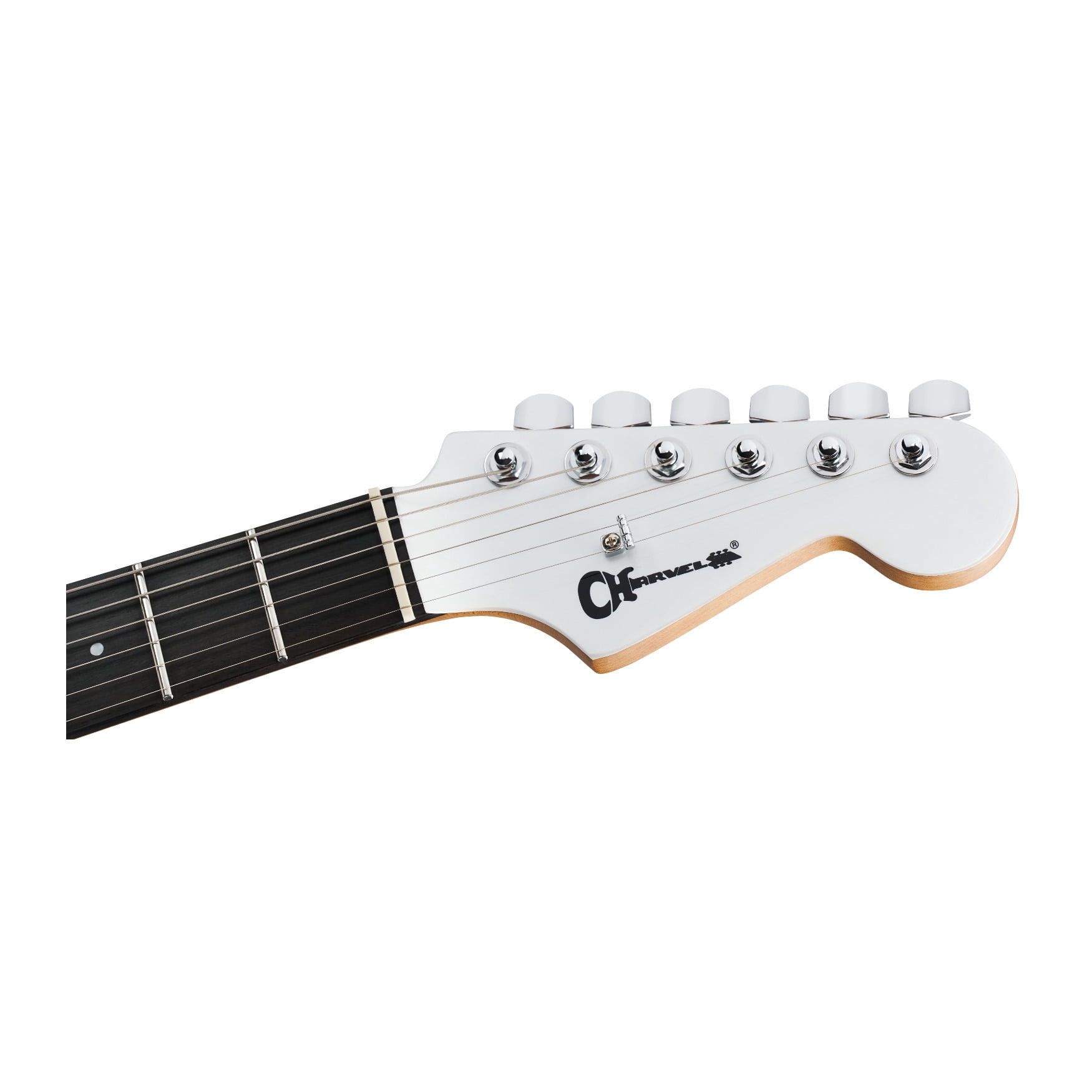 Charvel Pro-Mod Plus DK24 HH 2PT 6-String Electric Guitar with Ebony Fingerboard and Basswood Body (Celestial Silk)