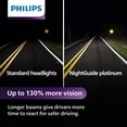 thumbnail image 2 of Bombilla para faros delanteros Philips Automotive Lighting 9007 NightGuide Platinum, paquete de 2, 2 of 6