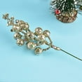 thumbnail image 6 of 4/12PCS Christmas Glitter Berries Stems, 7.8Inch Artificial Christmas Picks for Christmas Tree Ornaments, DIY Xmas Wreath, Crafts, Holiday and Home Decor, 6 of 7