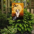 thumbnail image 2 of Carolines Treasures BB4387GF Halloween English Bulldog Brindle White Flag Garden Size, 2 of 2