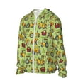 thumbnail image 2 of Pofeuu Cute Tractor Print Sun Protection Outdoor Lightweight Full Zip UV Cooling Hoodie Long Sleeve Summer Clothing for Outdoor Hiking-XX-Large, 2 of 5
