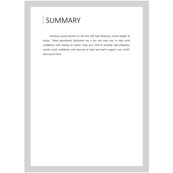 Pre-Owned Collins Easy Learning KS1  High Frequency Words Flashcards (Postcard book or pack)