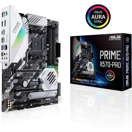ASUS X570 Prime AMD AM4 ATX motherboard with PCIe 4.0, 14 DrMOS Power