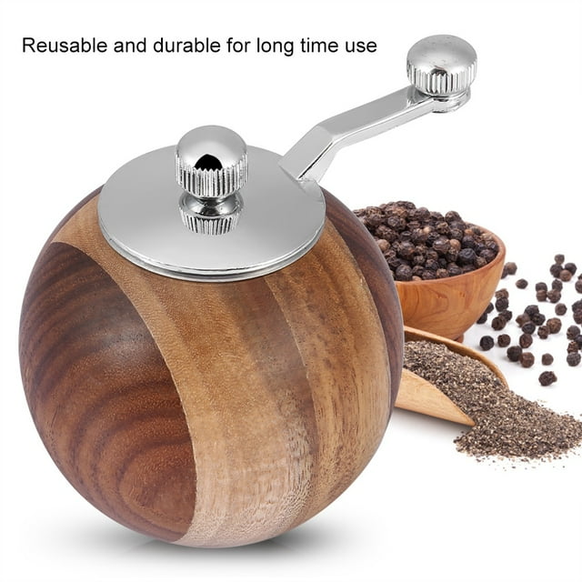 Molinillo De Pimienta De Cocina, Botella Manual útil Natural De Madera