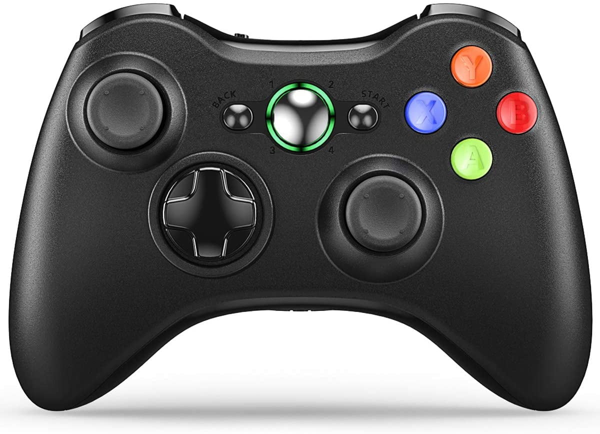 receipt Every week twelve Xbox 360 Wireless Controller Black by Microsoft (Used) - Walmart.com