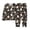 P40 Dark Gray, variant on Tfken Halloween Boys Pajamas Sets Homewear Nightwear Festival Halloween Print Comfortable Pajamas Tops With Pants Set Sleepwear Kids Comfy Loungewear Outfit Size 2-3 Years Gray