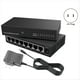 thumbnail image 2 of Conmutador Ethernet Gigabit de 8 Puertos, Concentrador RJ45, Divisor de Internet, Conmutador Inteligente, Conmutador de Red Ethernet de 10/100 Mbps, Enchufe Estadounidense, 2 of 5
