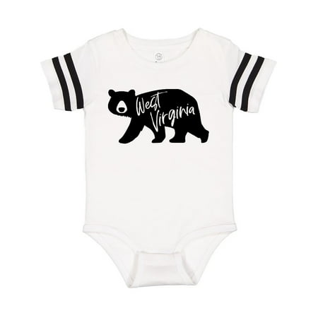 

Inktastic West Virginia Black Bear Silhouette Gift Baby Boy or Baby Girl Bodysuit