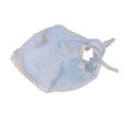 thumbnail image 4 of Unique Bargains 1 Pc Country Style Triangle Bandana Flower Turban Crochet Hair Scarf for Women Sky Blue, 4 of 5